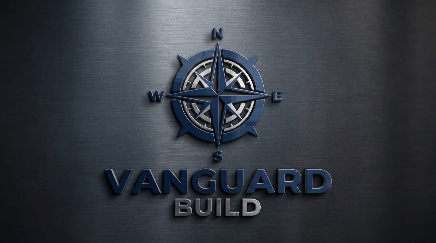 Vanguard Build compass logo
